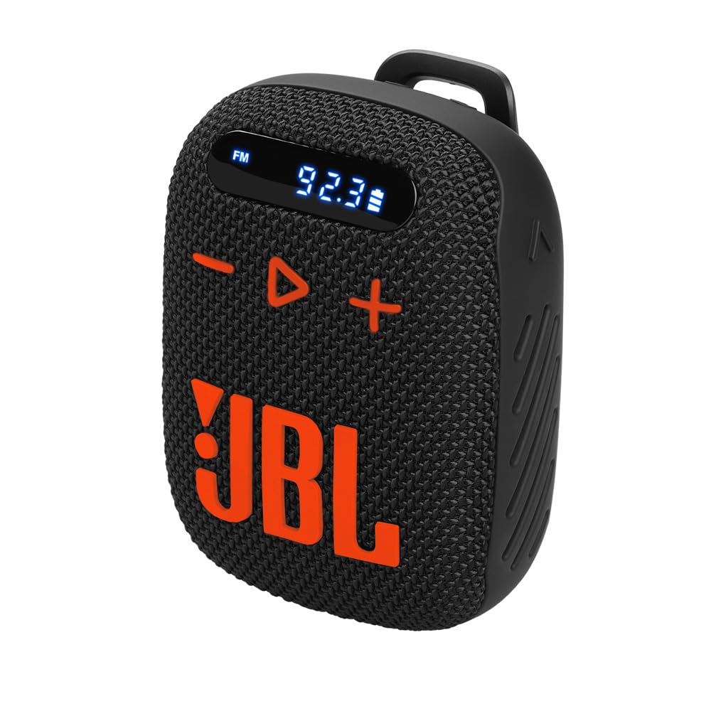 JBL Wind 3 FM Bluetooth Handlebar Speaker, Black - Flex Gamingproduct_type