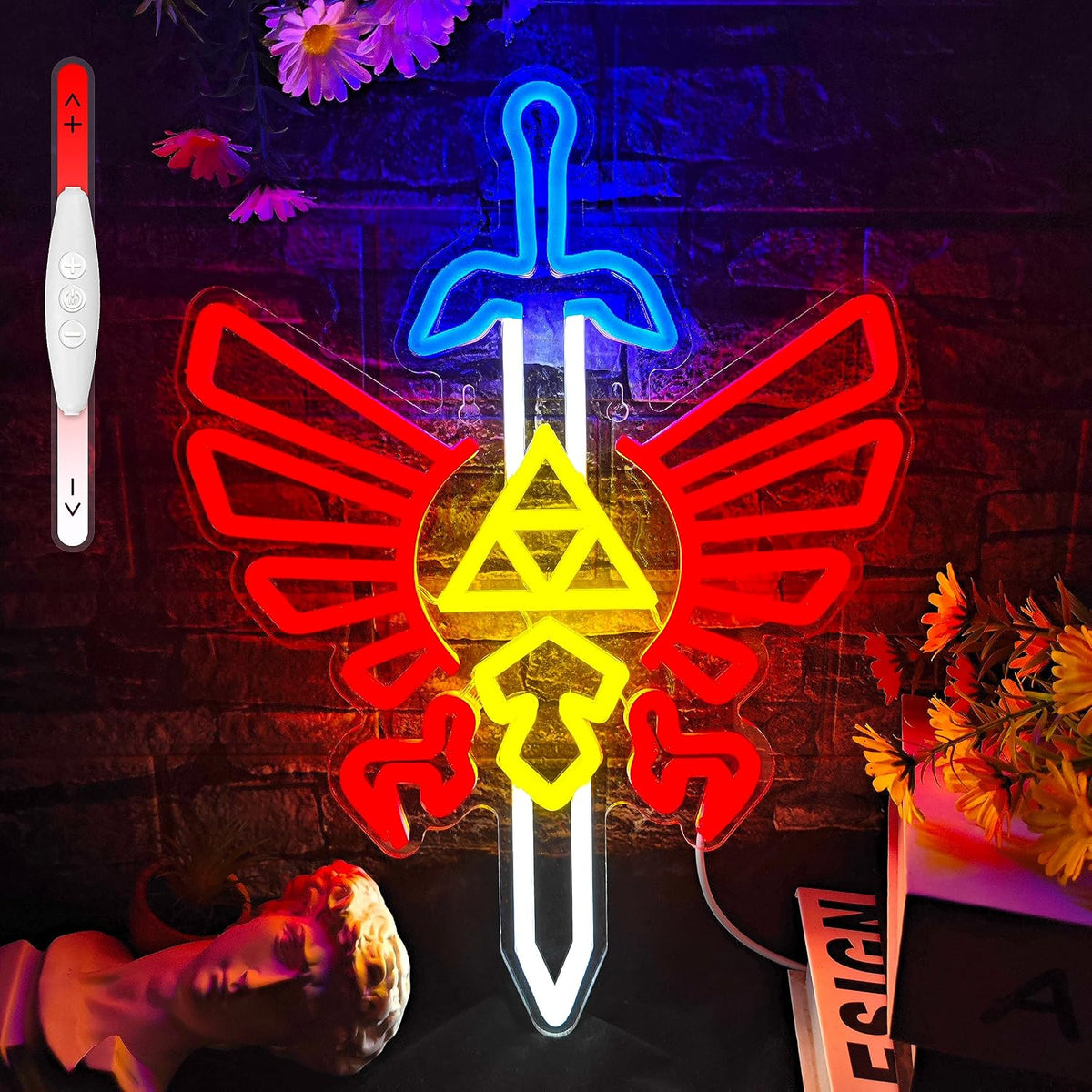 JIARODEY Zelda Master Sword Neon Sign – 3 Styles - Flex Gamingproduct_type