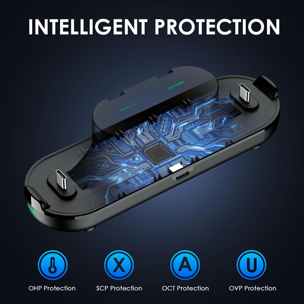 JORREP Switch Controllers 2-Pack with Charging Dock – 3 Colours - Flex Gamingproduct_type