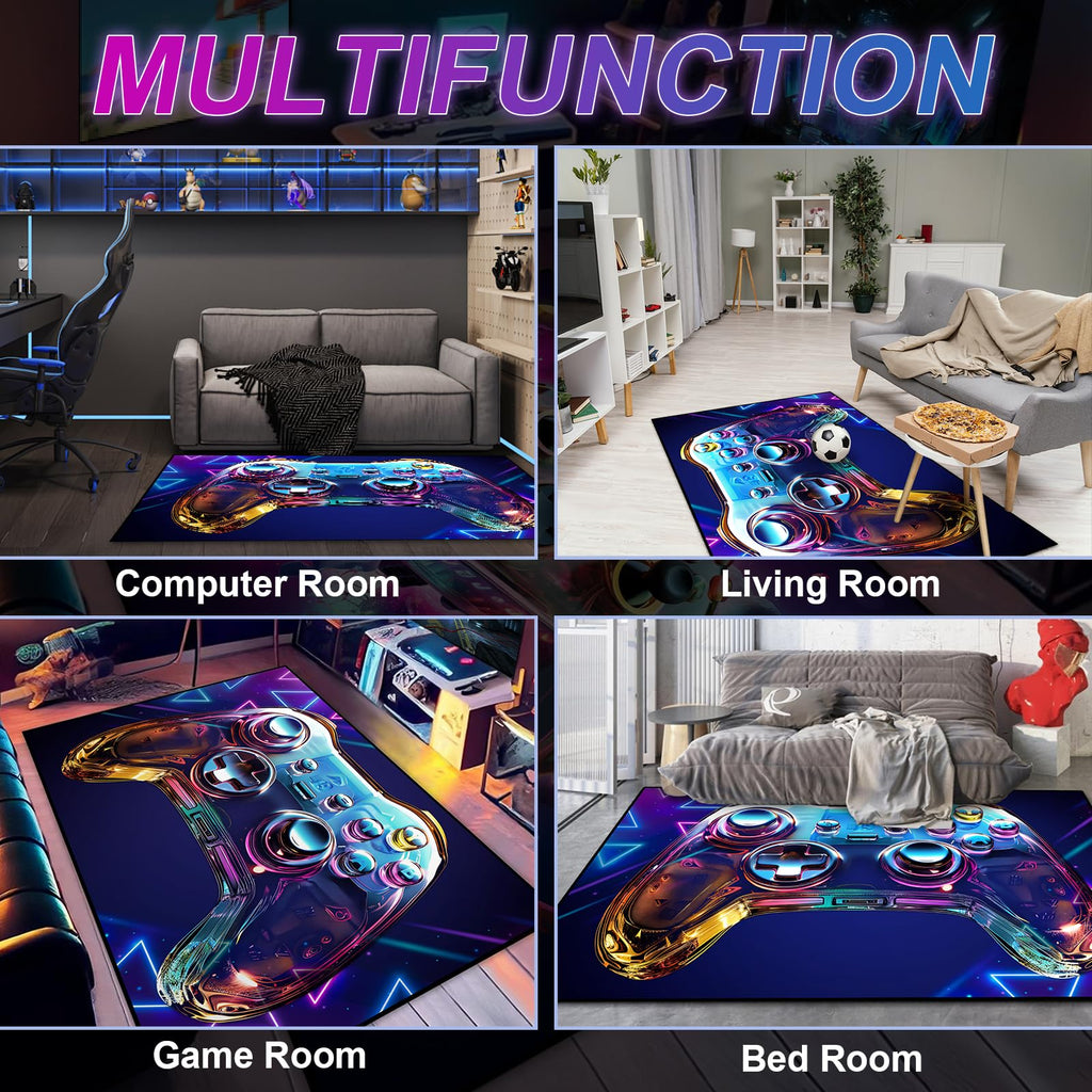 KALERA Gaming Area Rug – 5 Sizes & 7 Designs - Flex Gamingproduct_type