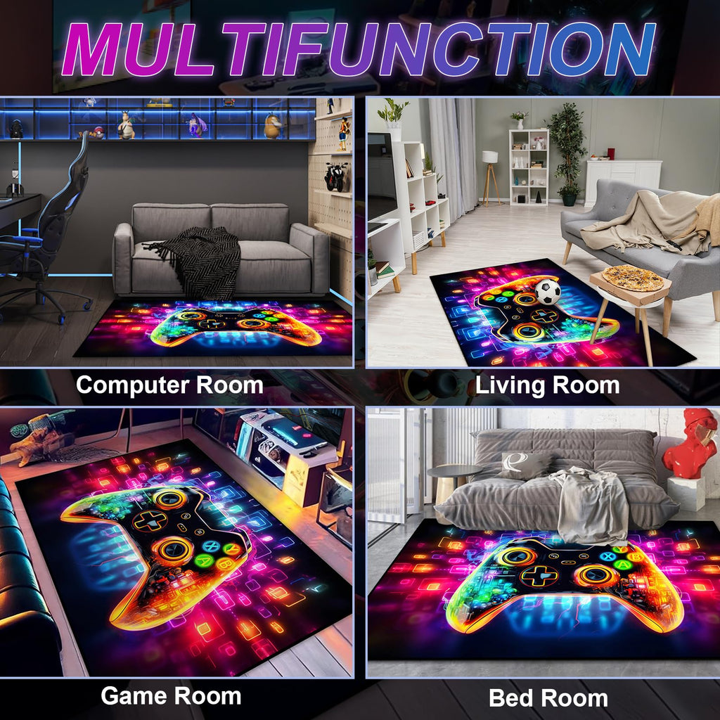 KALERA Gaming Area Rug – 5 Sizes & 7 Designs - Flex Gamingproduct_type