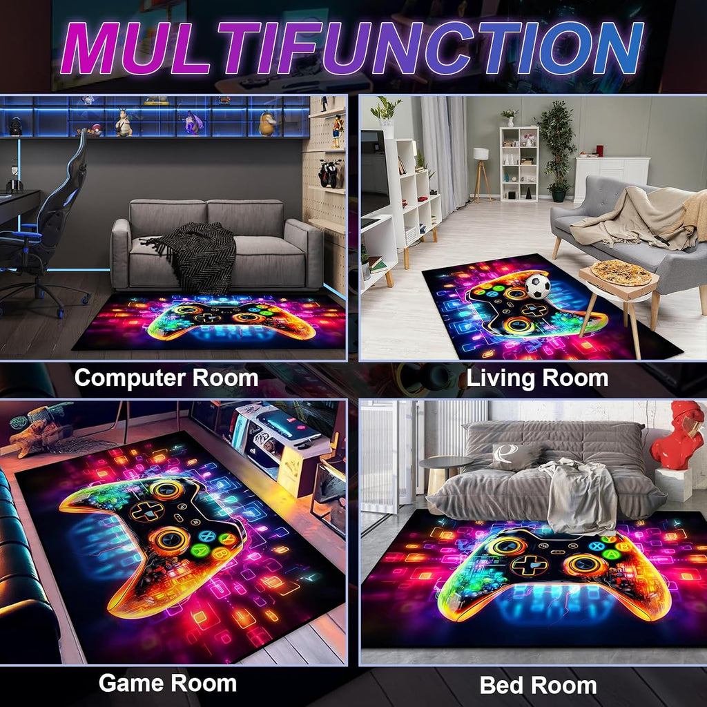 KALERA Gaming Area Rug – 5 Sizes & 7 Designs - Flex Gamingproduct_type