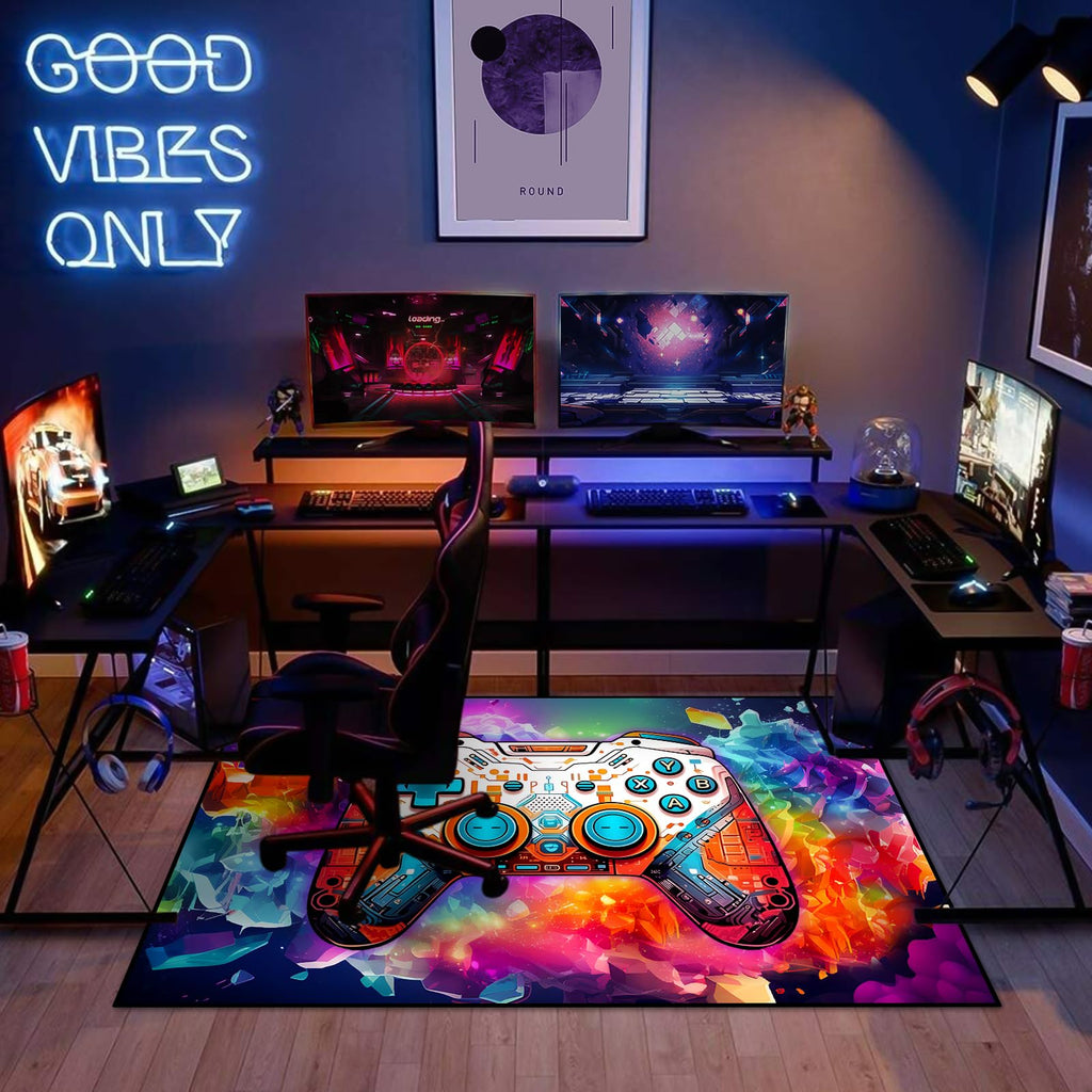 KALERA Gaming Area Rug – 5 Sizes & 7 Designs - Flex Gamingproduct_type