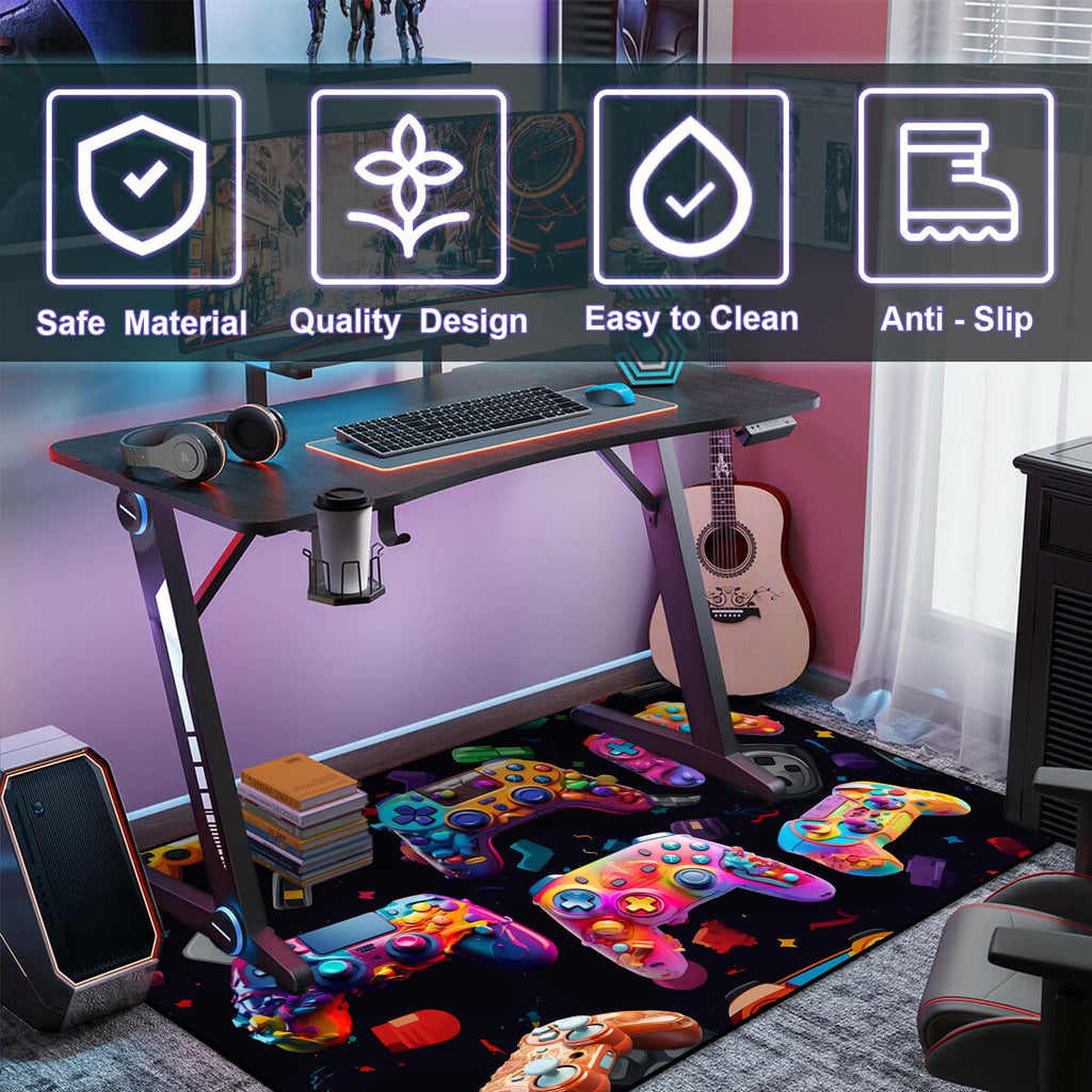 KALERA Gaming Area Rug – 5 Sizes & 7 Designs - Flex Gamingproduct_type