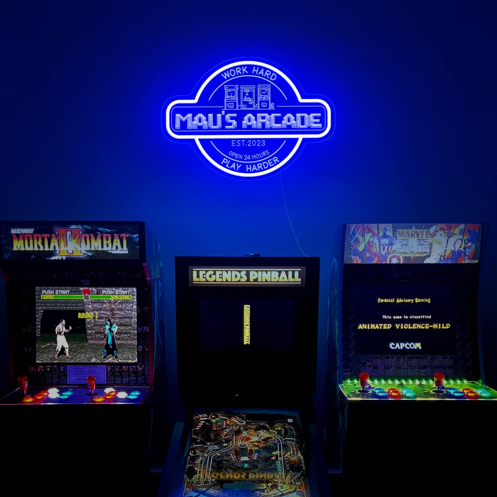 KiMineon Arcade LED Neon Sign – 4 Styles - Flex Gamingproduct_type