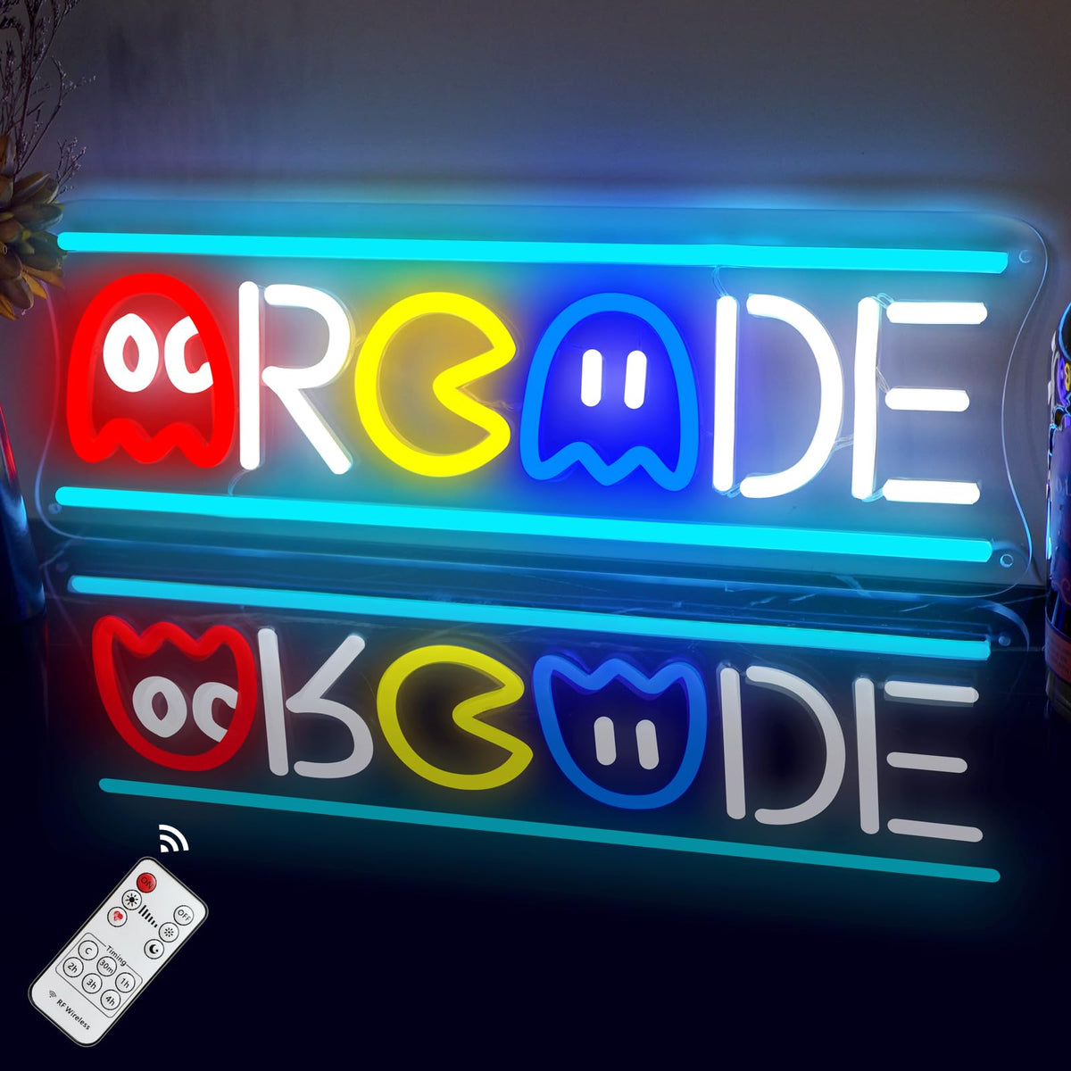 KiMineon Arcade LED Neon Sign – 4 Styles - Flex Gamingproduct_type