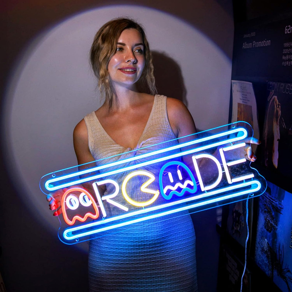 KiMineon Arcade LED Neon Sign – 4 Styles - Flex Gamingproduct_type