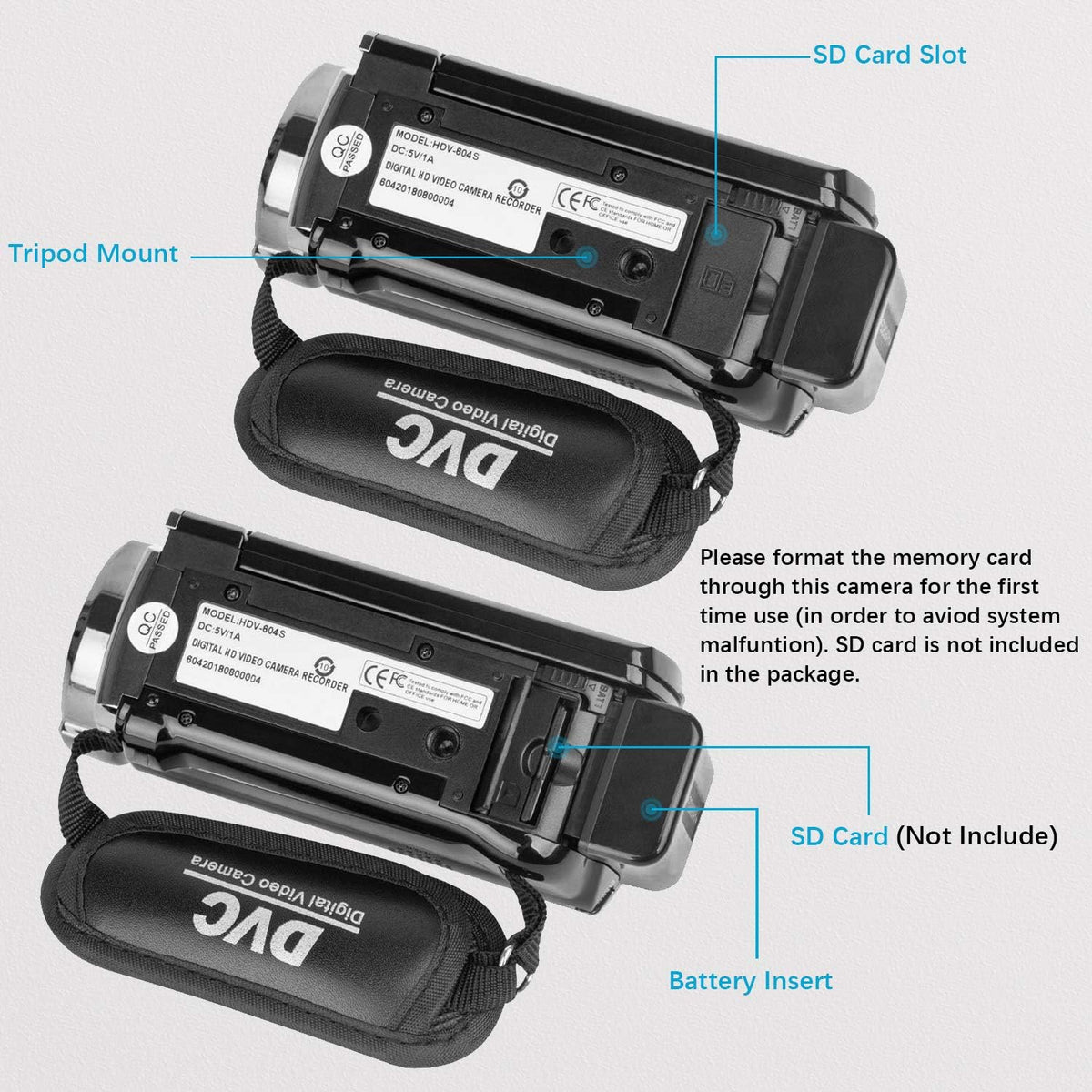 Kimire Video Camera Camcorder Full HD 1080P – Black - Flex Gamingproduct_type
