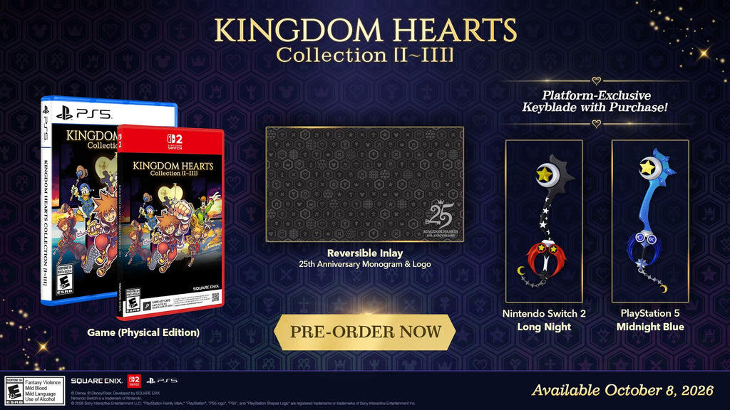 Kingdom Hearts Collection [I–III] – PS5 & Switch 2 - Flex Gamingproduct_type