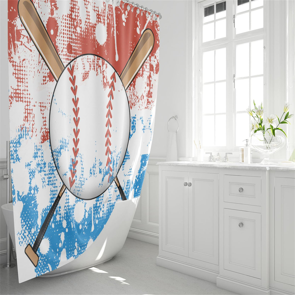 kodhyvj Gamer Shower Curtain Set, 4 Pieces – 9 Designs - Flex Gamingproduct_type