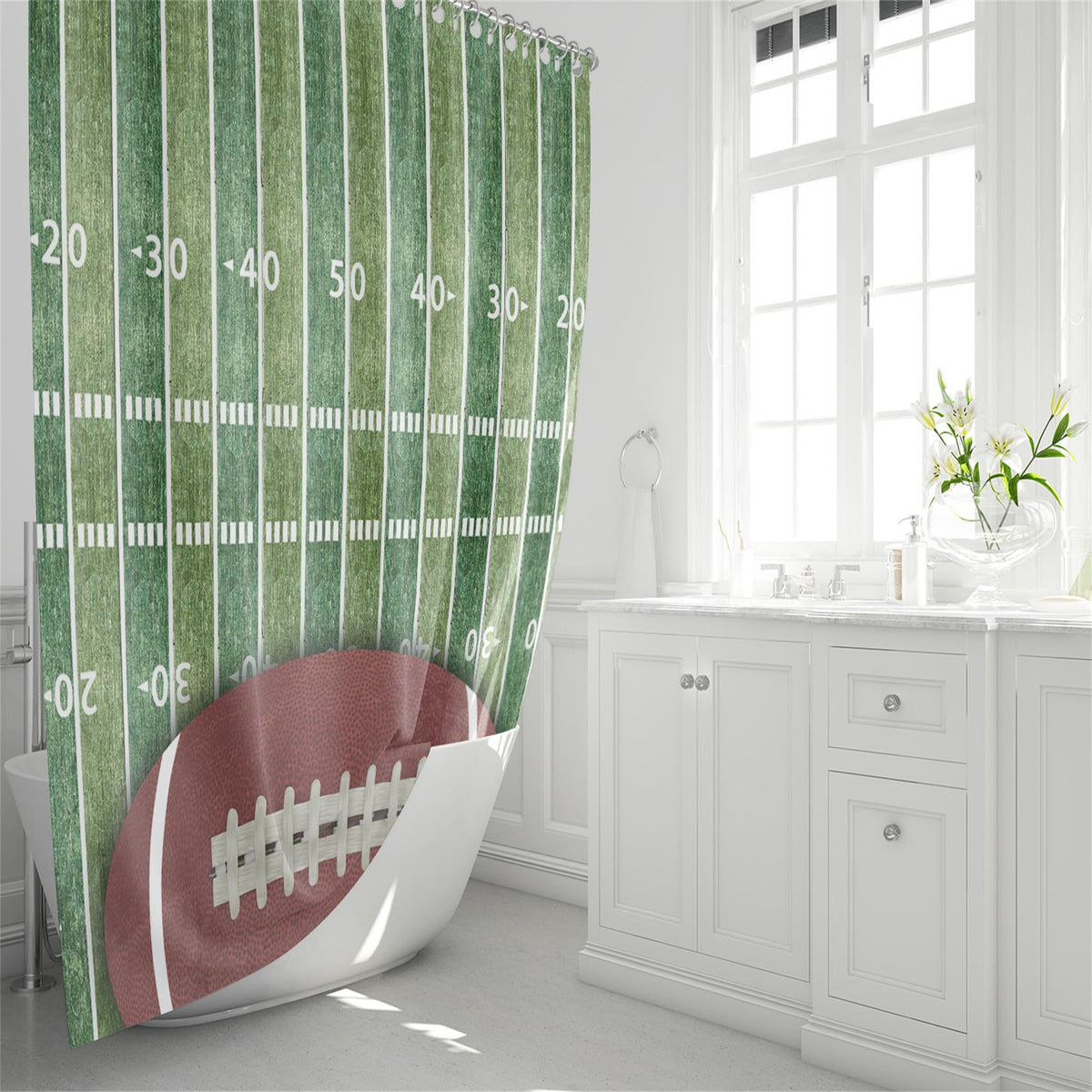 kodhyvj Gamer Shower Curtain Set, 4 Pieces – 9 Designs - Flex Gamingproduct_type