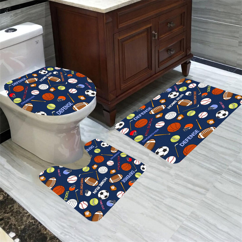 kodhyvj Gamer Shower Curtain Set, 4 Pieces – 9 Designs - Flex Gamingproduct_type