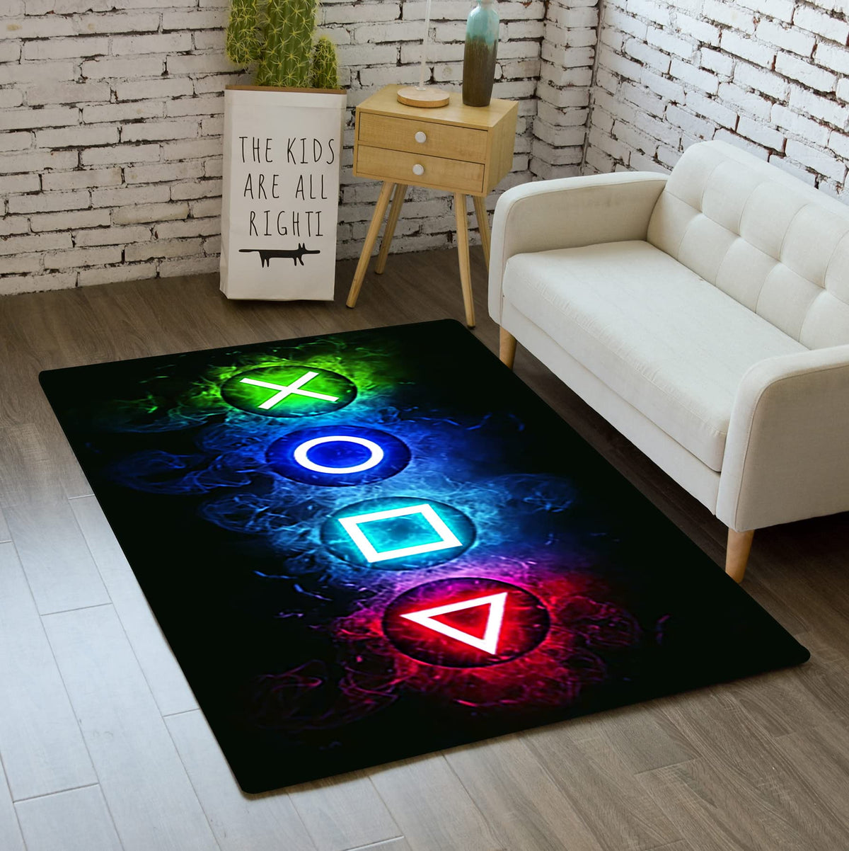 kodhyvj Gaming Area Rug – 11 Sizes & 6 Designs - Flex Gamingproduct_type