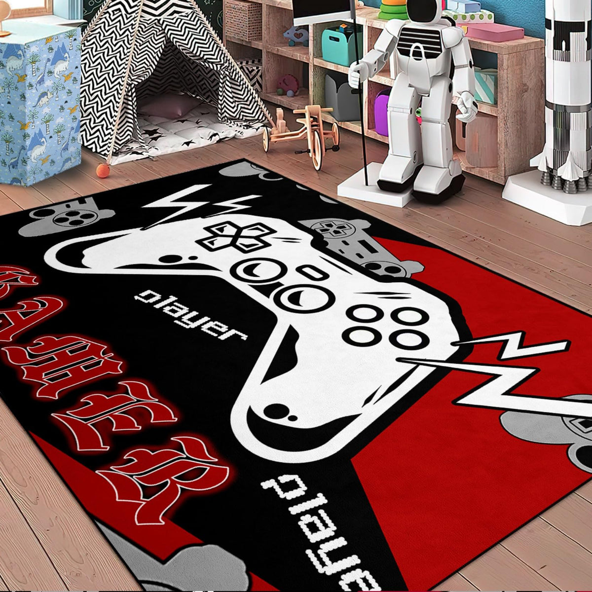 kodhyvj Gaming Area Rug – 11 Sizes & 6 Designs - Flex Gamingproduct_type