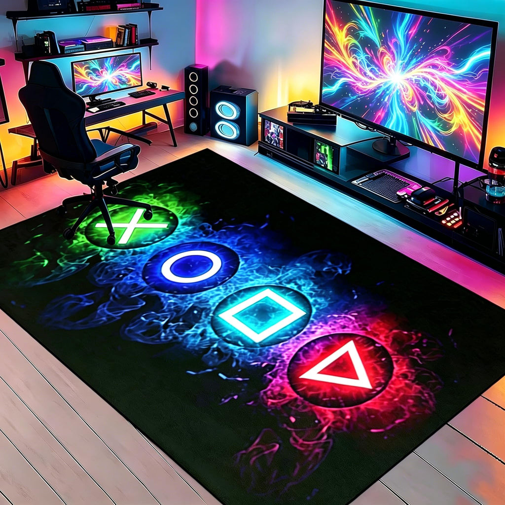 kodhyvj Gaming Area Rug – 11 Sizes & 6 Designs - Flex Gamingproduct_type