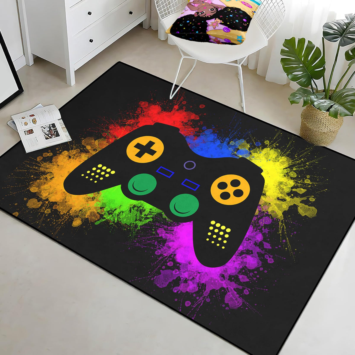 kodhyvj Gaming Area Rug – 11 Sizes & 6 Designs - Flex Gamingproduct_type