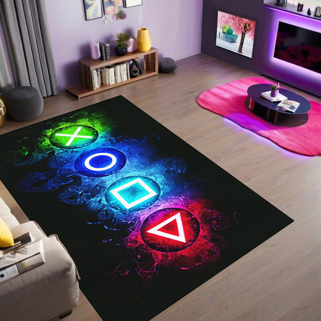 kodhyvj Gaming Area Rug – 11 Sizes & 6 Designs - Flex Gamingproduct_type