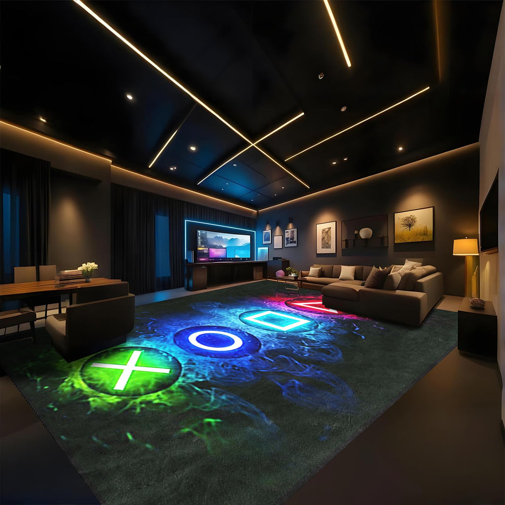 kodhyvj Gaming Area Rug – 11 Sizes & 6 Designs - Flex Gamingproduct_type