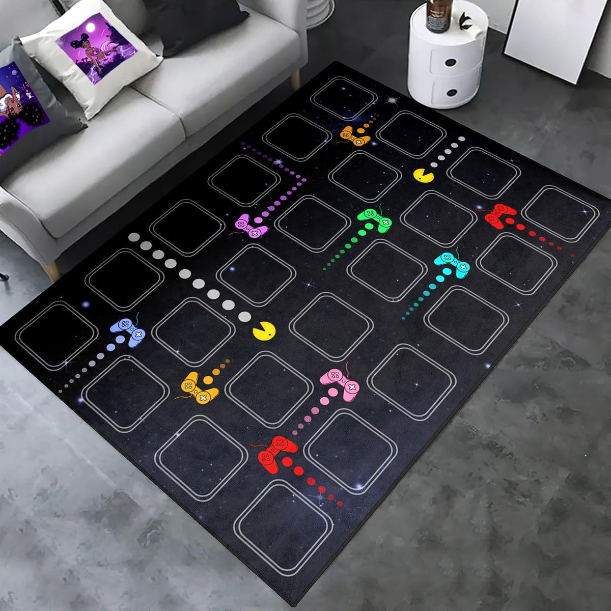 kodhyvj Gaming Area Rug – 11 Sizes & 6 Designs - Flex Gamingproduct_type