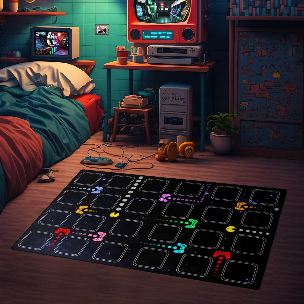 kodhyvj Gaming Area Rug – 11 Sizes & 6 Designs - Flex Gamingproduct_type
