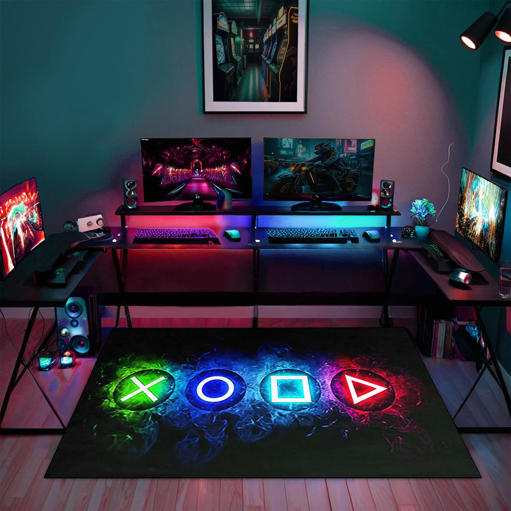 kodhyvj Gaming Area Rug – 11 Sizes & 6 Designs - Flex Gamingproduct_type