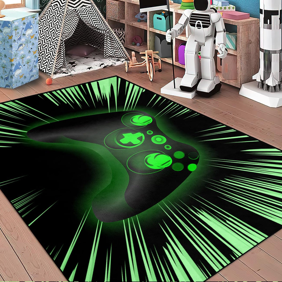 kodhyvj Gaming Area Rug – 11 Sizes & 6 Designs - Flex Gamingproduct_type