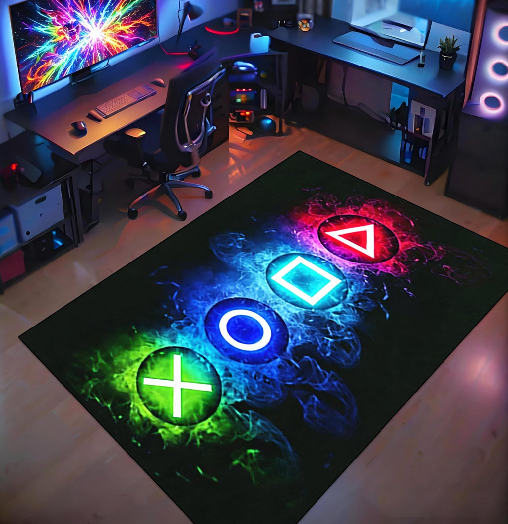 kodhyvj Gaming Area Rug – 11 Sizes & 6 Designs - Flex Gamingproduct_type