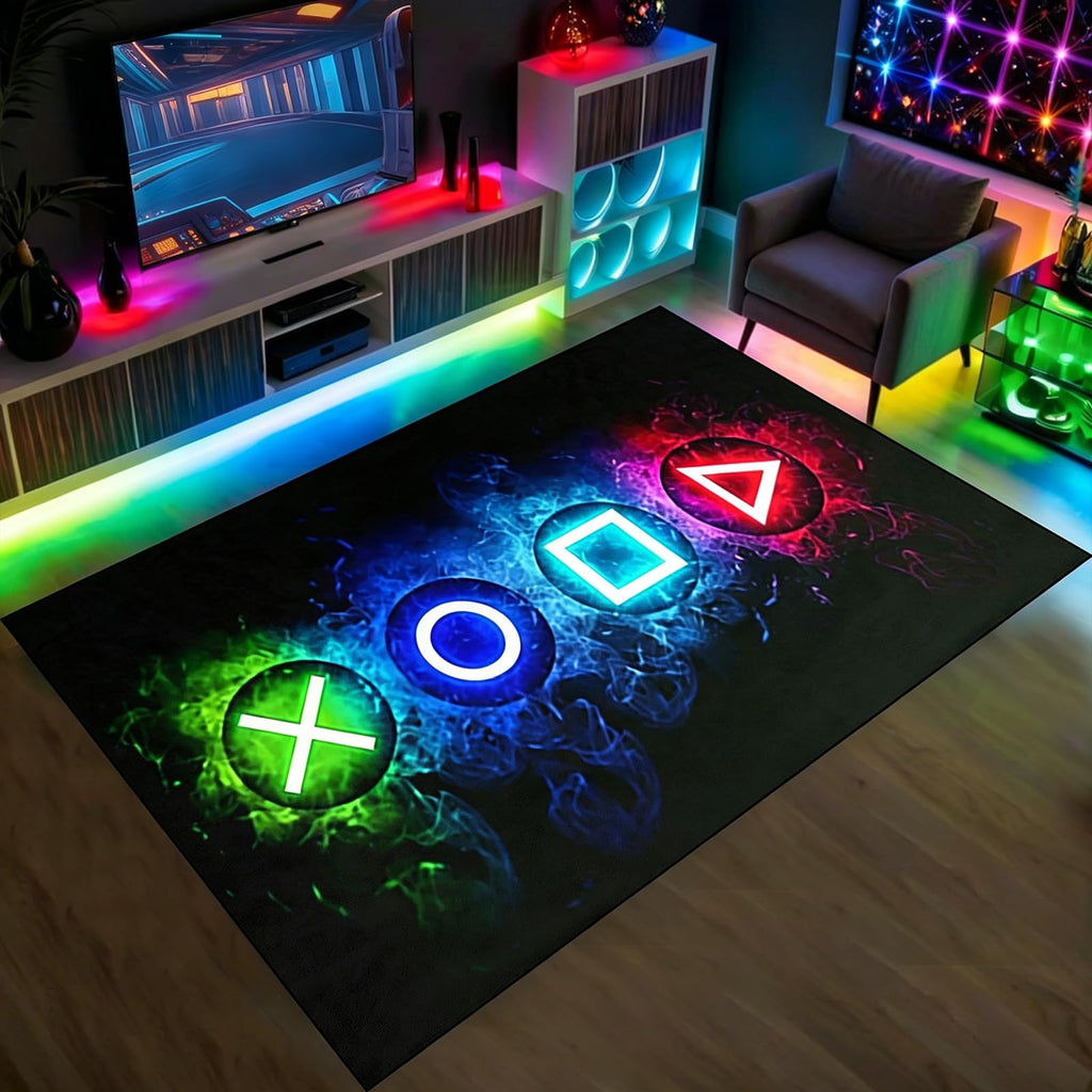 kodhyvj Gaming Area Rug – 11 Sizes & 6 Designs - Flex Gamingproduct_type