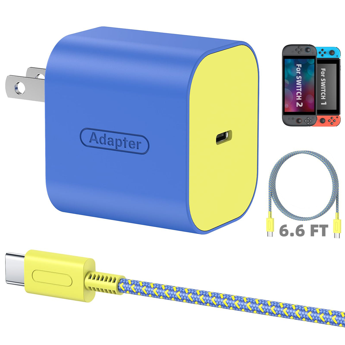 KOVA 60W Nintendo Switch 2 Charger – Fast Charging USB-C – 10 Options - Flex Gamingproduct_type