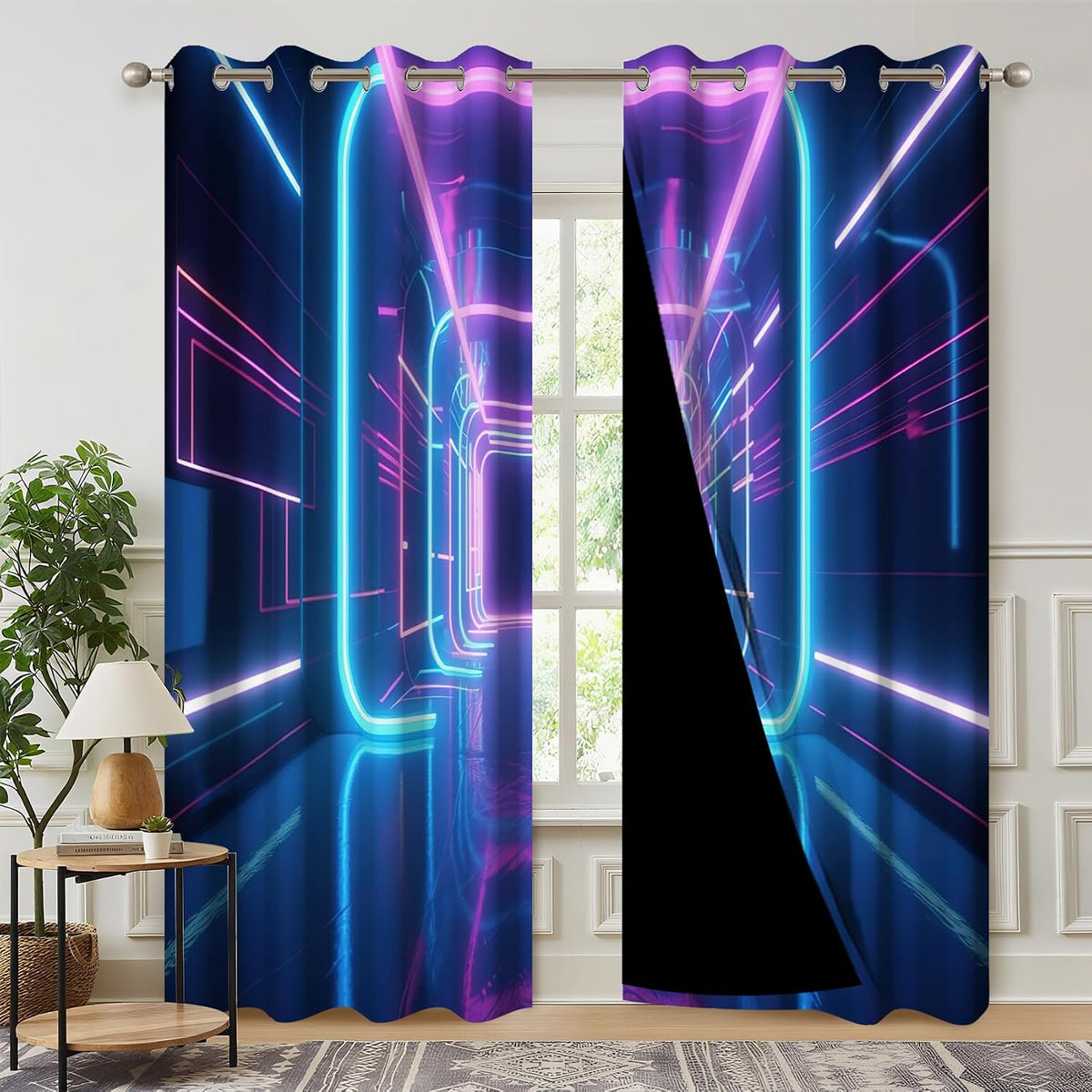 Kzzfqxb Gaming Blackout Curtains, 2 Panels – 12 Designs & Multiple Sizes - Flex Gamingproduct_type