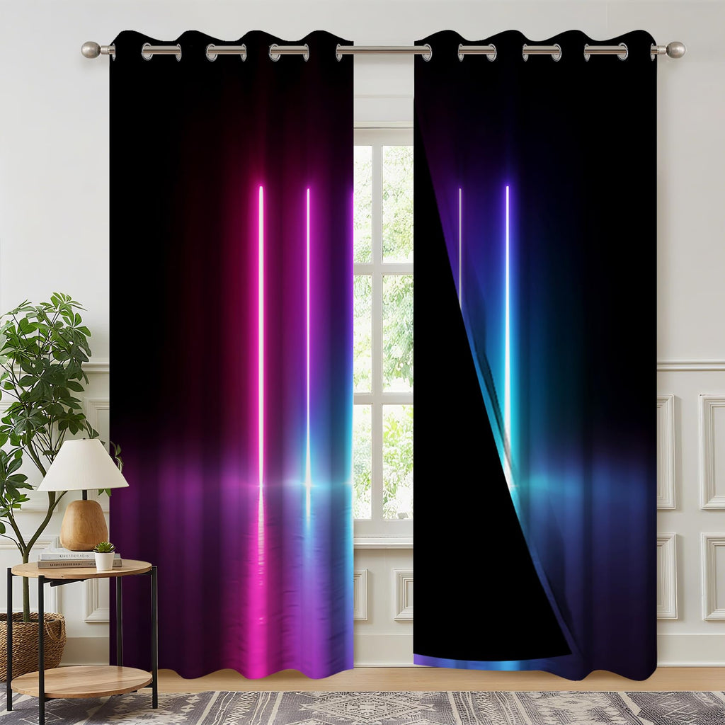 Kzzfqxb Gaming Blackout Curtains, 2 Panels – 12 Designs & Multiple Sizes - Flex Gamingproduct_type