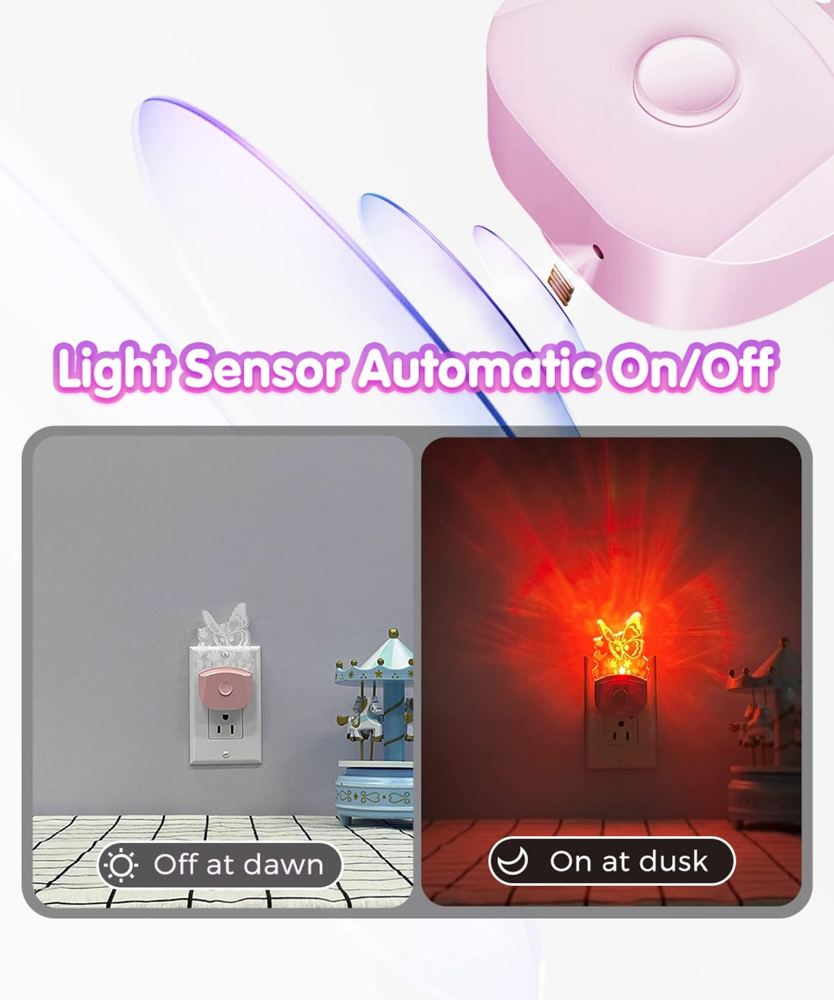 L LOHAS LED Plug-In Night Light – 11 Designs & 2 Sizes - Flex Gamingproduct_type