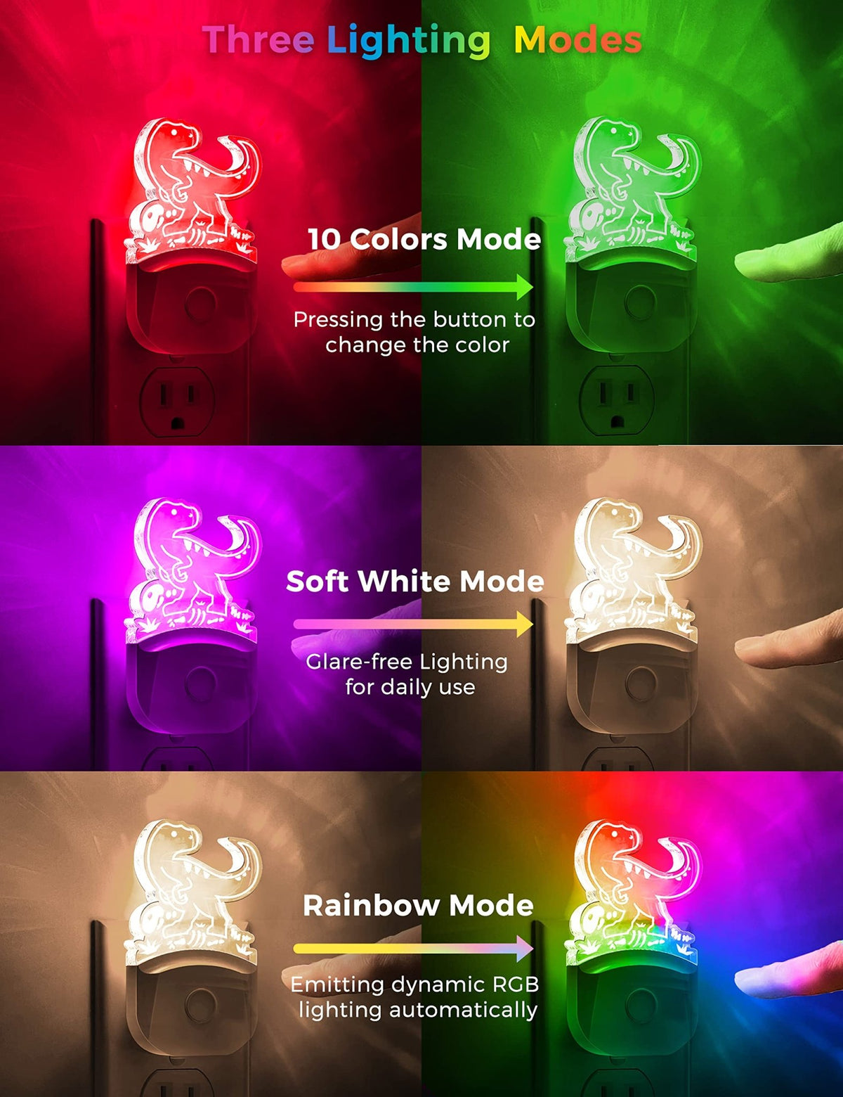 L LOHAS LED Plug-In Night Light – 11 Designs & 2 Sizes - Flex Gamingproduct_type