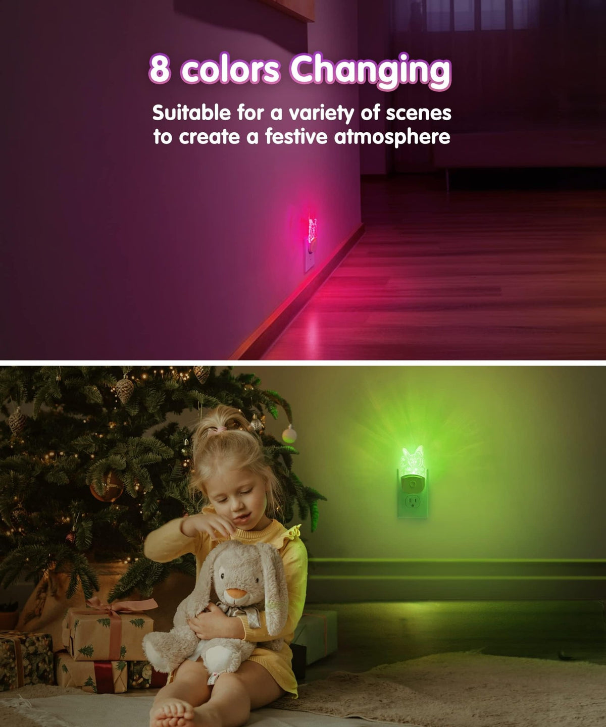 L LOHAS LED Plug-In Night Light – 11 Designs & 2 Sizes - Flex Gamingproduct_type