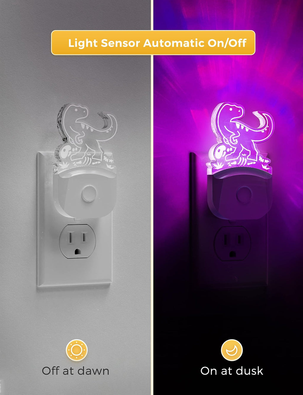 L LOHAS LED Plug-In Night Light – 11 Designs & 2 Sizes - Flex Gamingproduct_type
