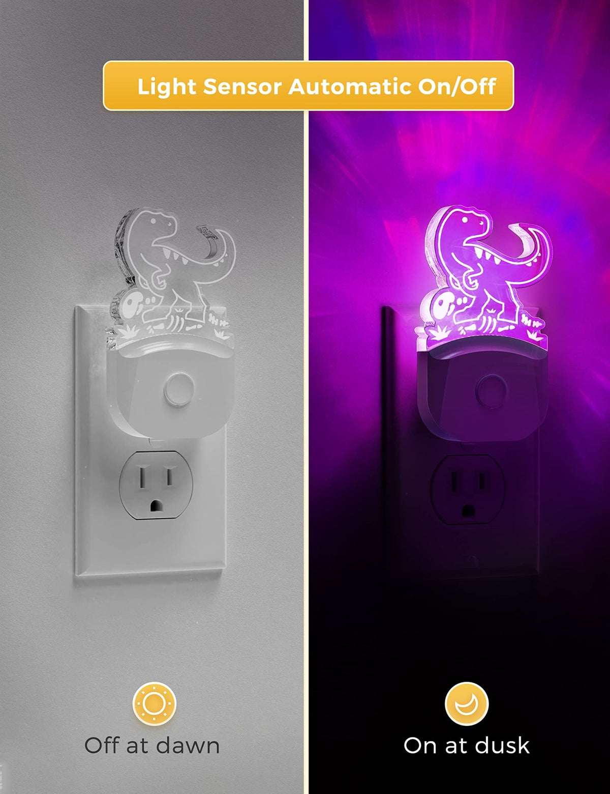 L LOHAS LED Plug-In Night Light – 11 Designs & 2 Sizes - Flex Gamingproduct_type