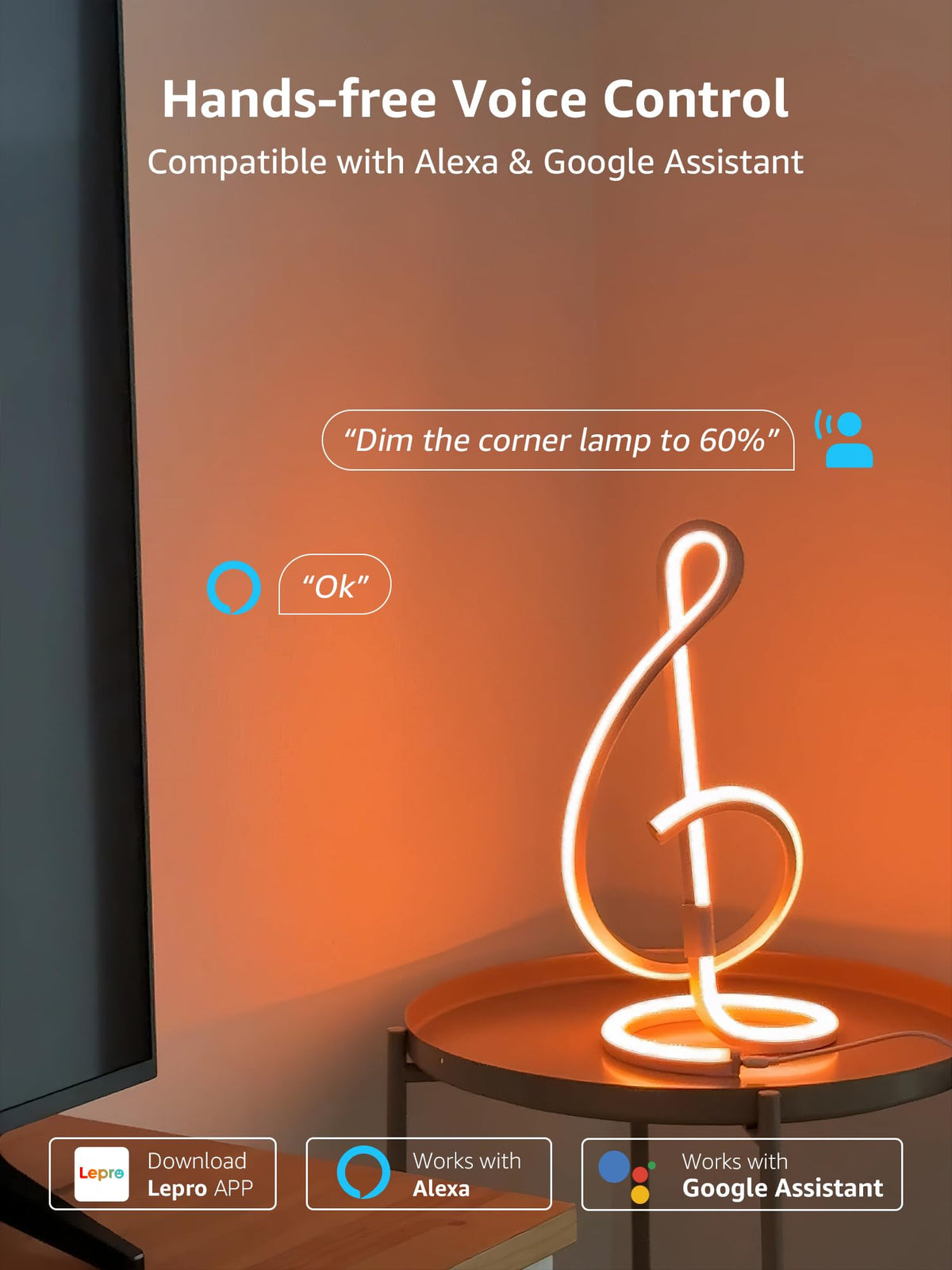 Lepro TB1 AI Smart Table Lamp – 2 Styles - Flex Gamingproduct_type