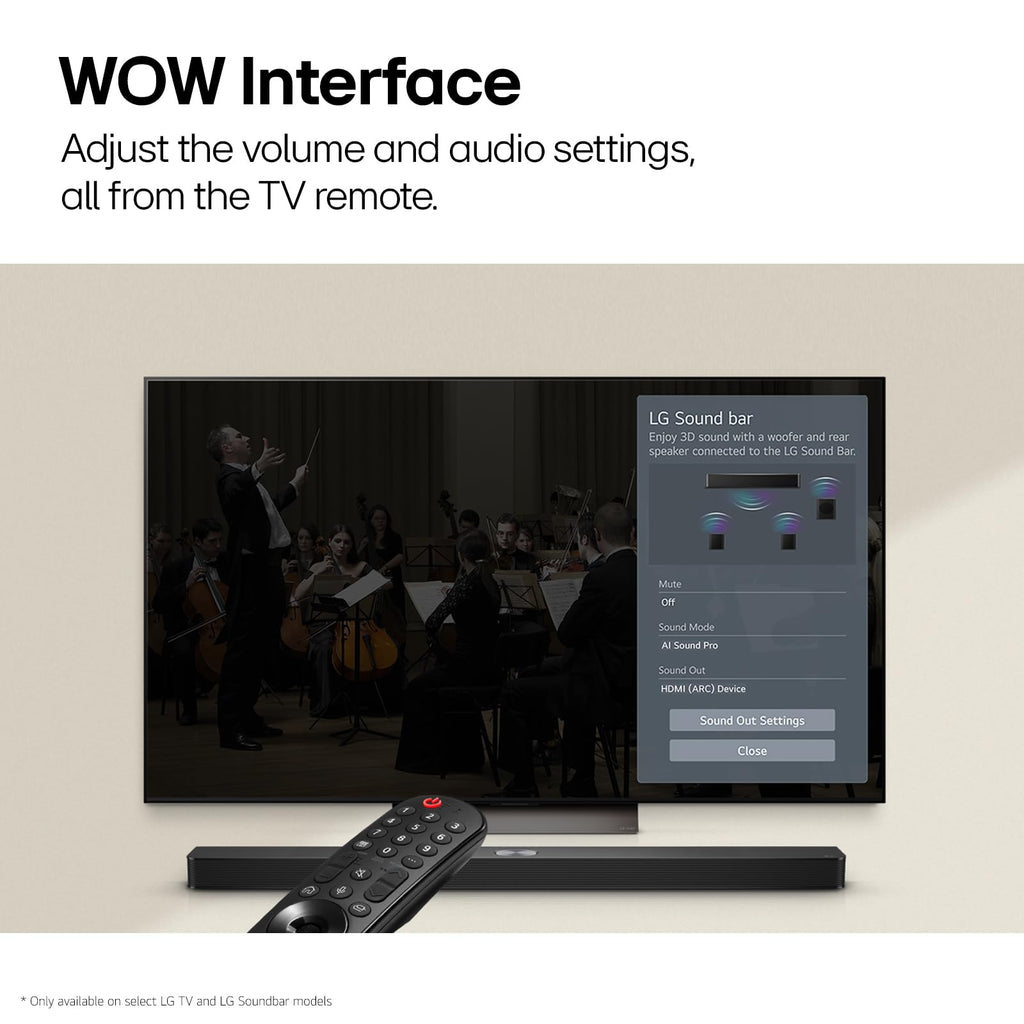 LG S-Series Home Theater Soundbar with Wireless Subwoofer – S20A, S40T, S40TR & S60T - Flex Gamingproduct_type
