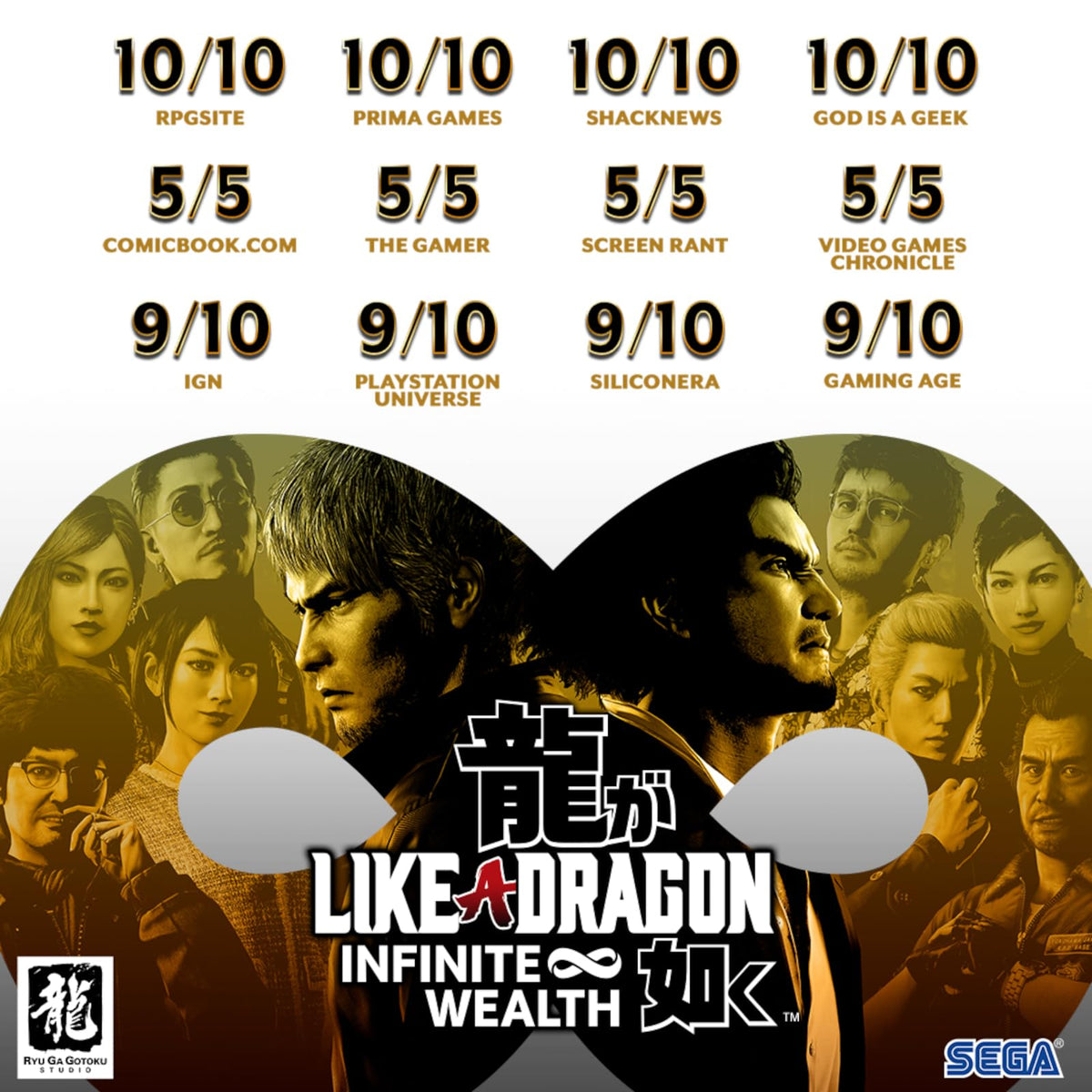 Like a Dragon: Infinite Wealth – PS5, PS4, Xbox & PC - Flex Gamingproduct_type