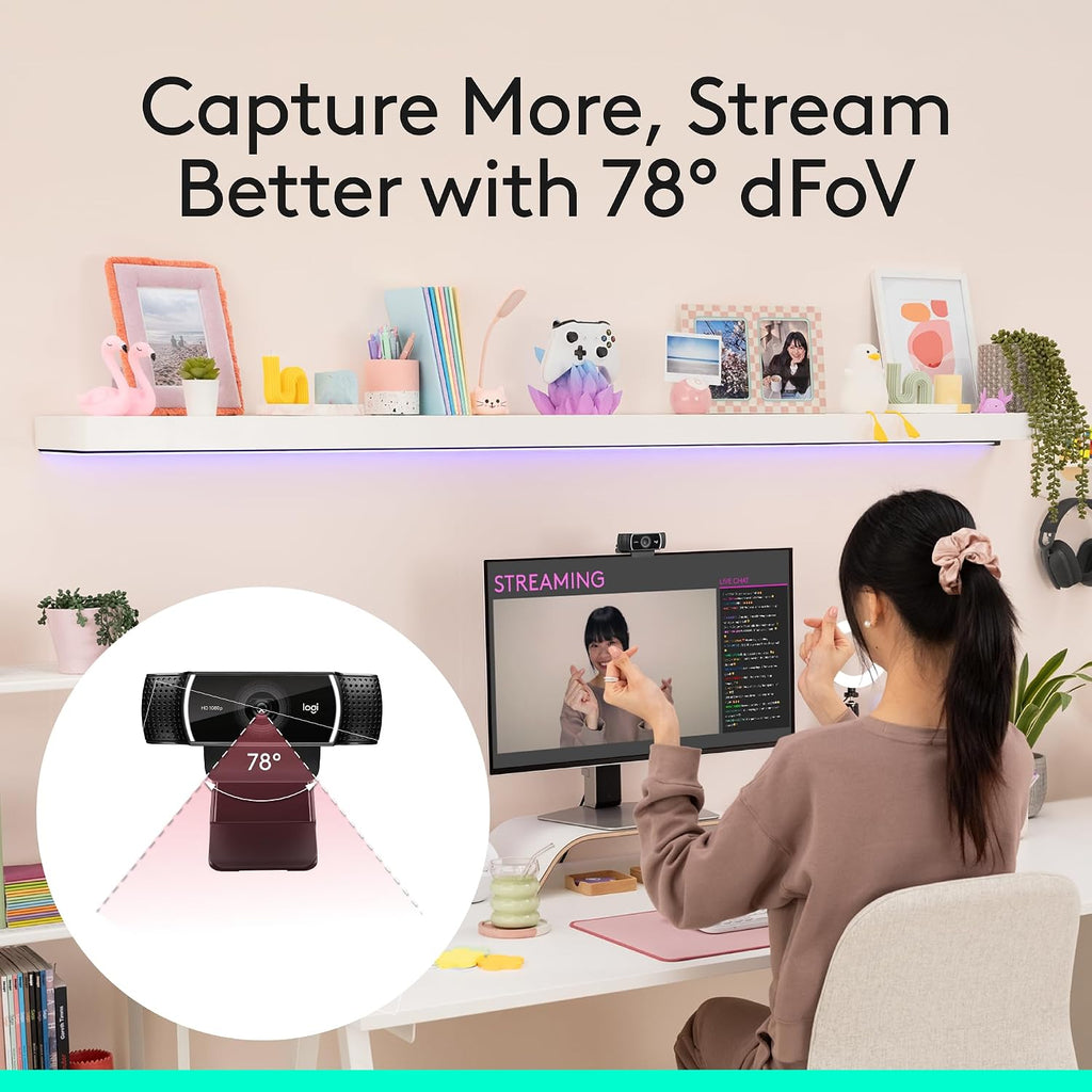 Logitech C920x HD Pro Webcam 1080p – Multiple Bundles - Flex Gamingproduct_type