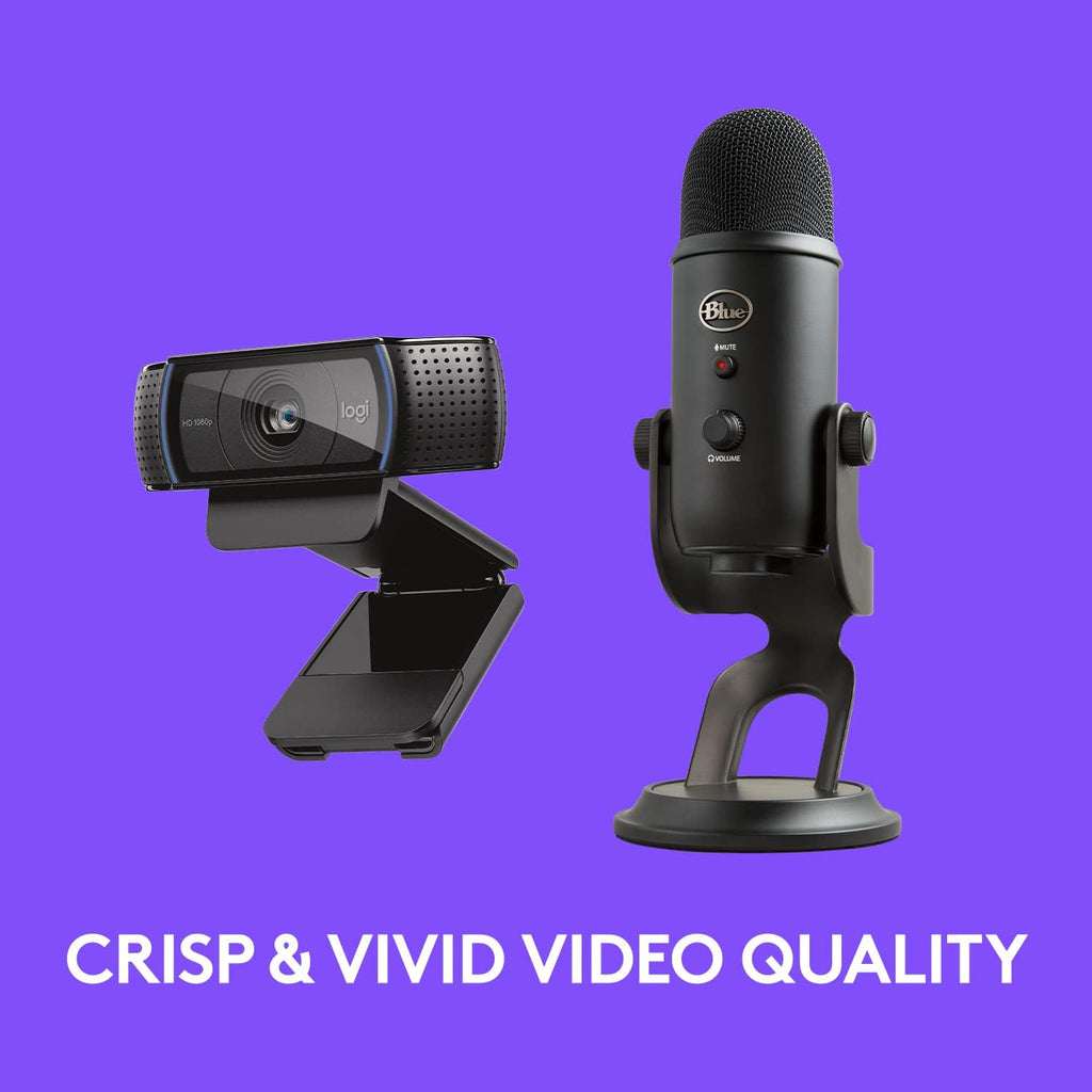 Logitech C920x HD Pro Webcam 1080p – Multiple Bundles - Flex Gamingproduct_type