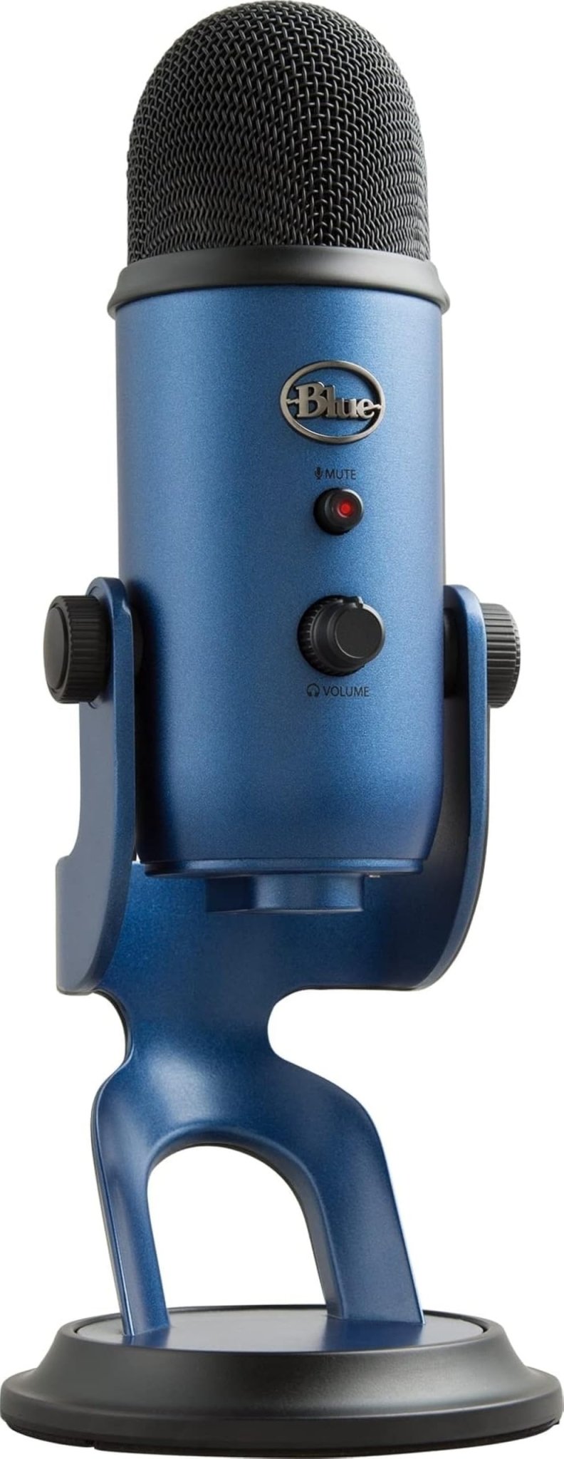 Logitech Creators Blue Yeti USB Microphone for PC, Mac, Gaming, Recording, Streaming, Podcasting, Studio and Computer Condenser Mic with Blue VO!CE effects, 4 Pickup Patterns, Plug and Play - Blackout | VO!CE effects, 4 pickup patterns, plug-and-play oper - Flex Gamingproduct_type