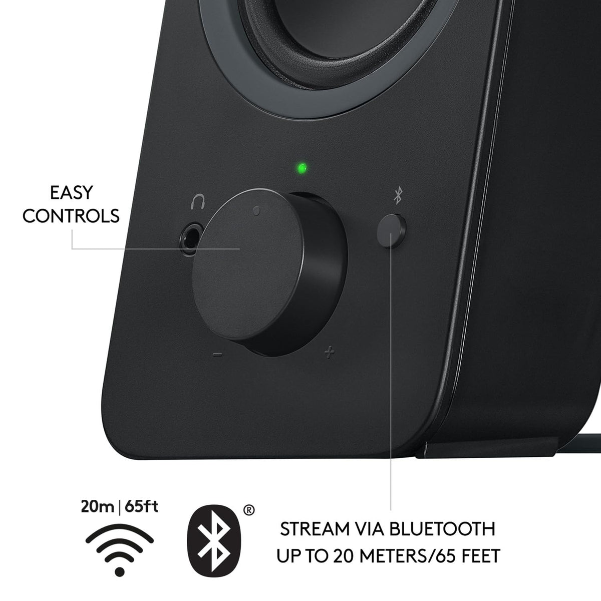 Logitech Z207 2.0 Bluetooth Stereo Computer Speakers – 2 Colors - Flex Gamingproduct_type