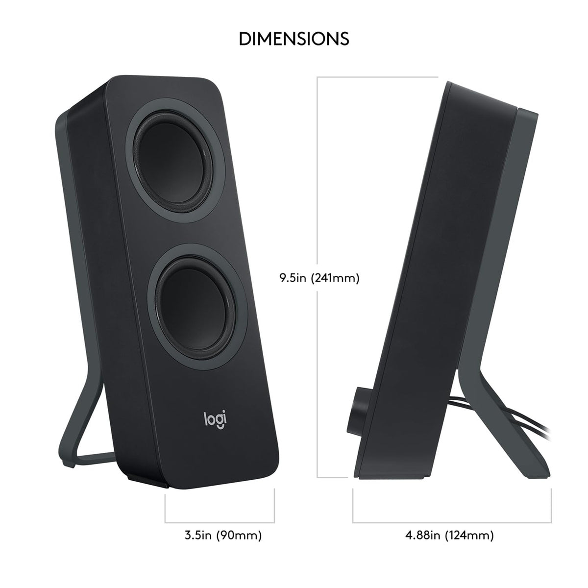 Logitech Z207 2.0 Bluetooth Stereo Computer Speakers – 2 Colors - Flex Gamingproduct_type