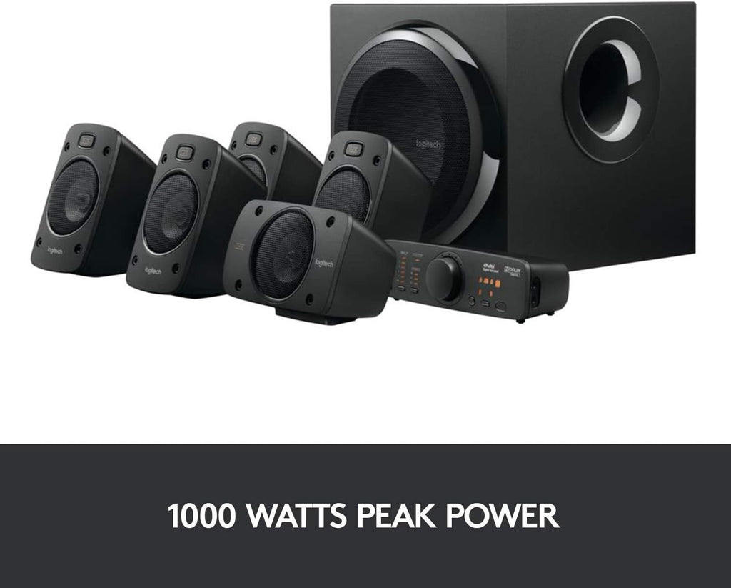 Logitech Z906 5.1 THX-Certified Surround Sound Speaker System - Flex Gamingproduct_type