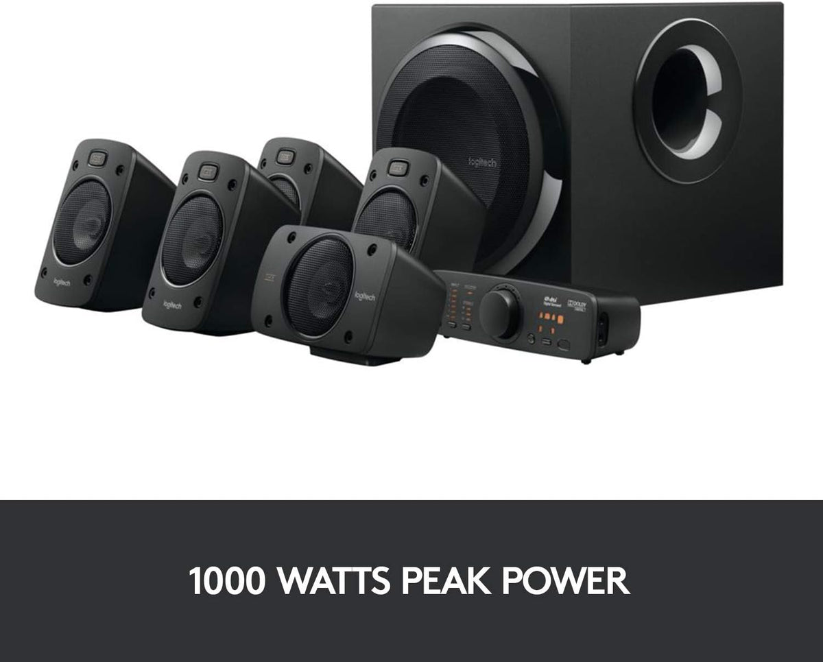 Logitech Z906 5.1 THX-Certified Surround Sound Speaker System - Flex Gamingproduct_type