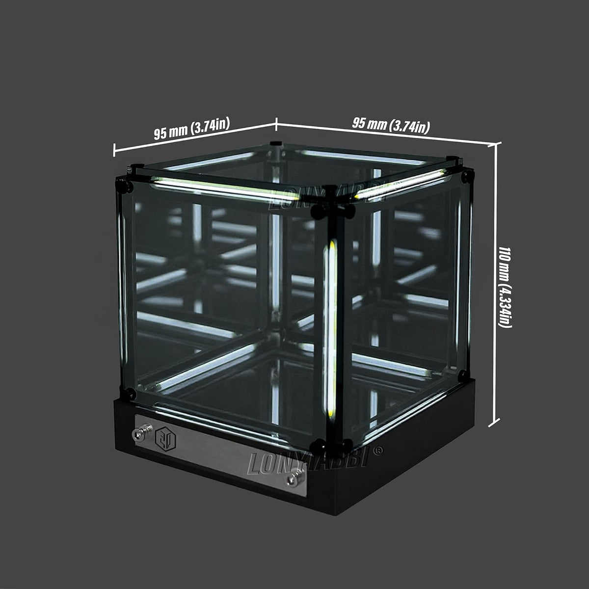 LONYIABBI 4D Mirror Cube Lamp – 2 Colors - Flex Gamingproduct_type