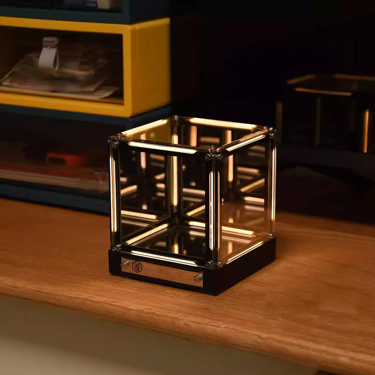 LONYIABBI 4D Mirror Cube Lamp – 2 Colors - Flex Gamingproduct_type