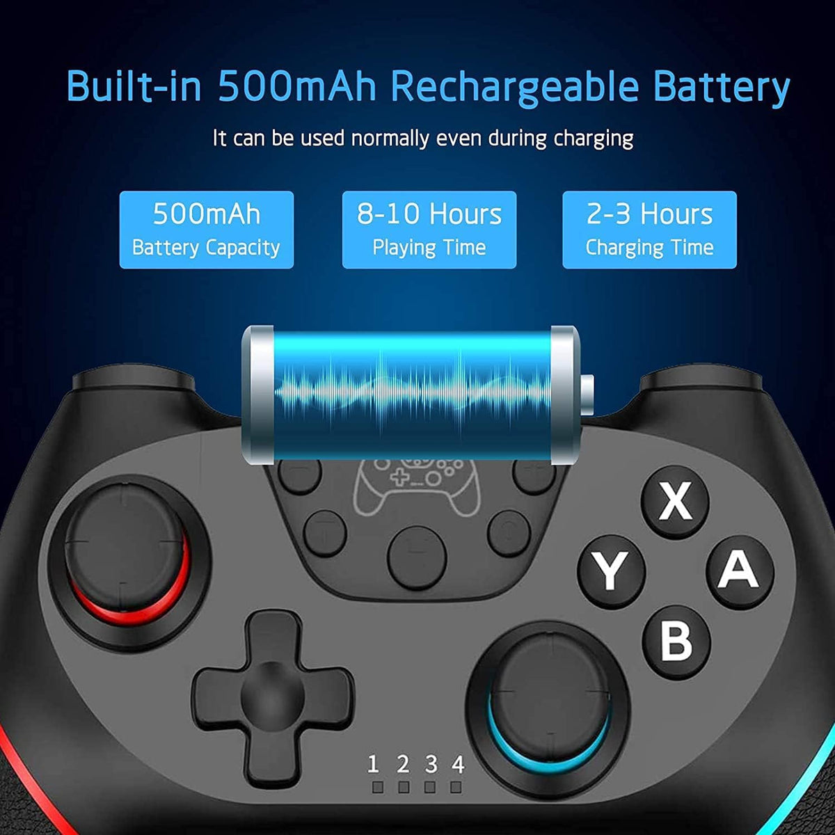 Lyyes Switch Wireless Controller 2-Pack – Gyro & Turbo - Flex Gamingproduct_type