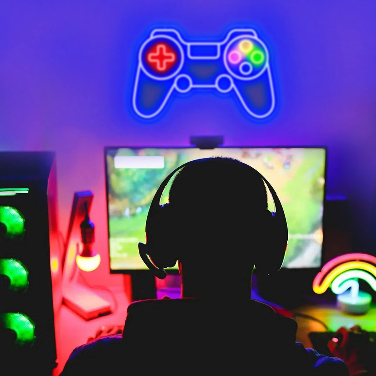 Majora's Mask LED Neon Sign – 2 Designs - Flex Gamingproduct_type